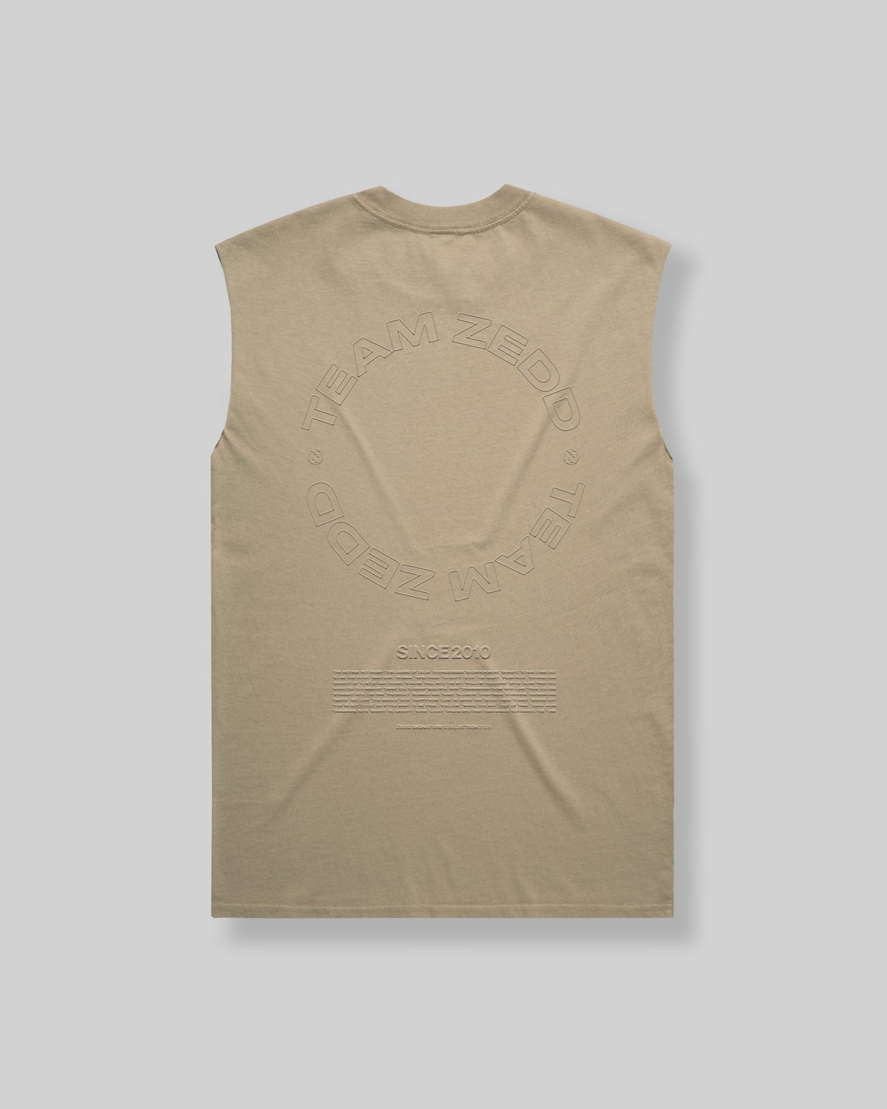 Signature Collection Muscle Tee (Beige)