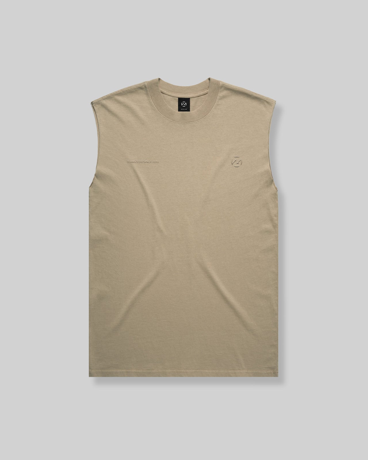 Signature Collection Muscle Tee (Beige)